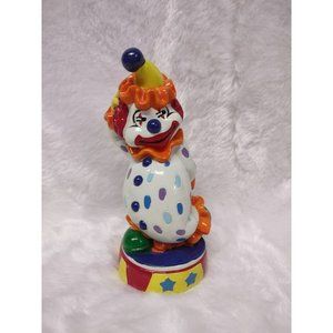 1985 Del Monte Corp Plastic/Rubber 7" Clown Still Coin‎ Bank